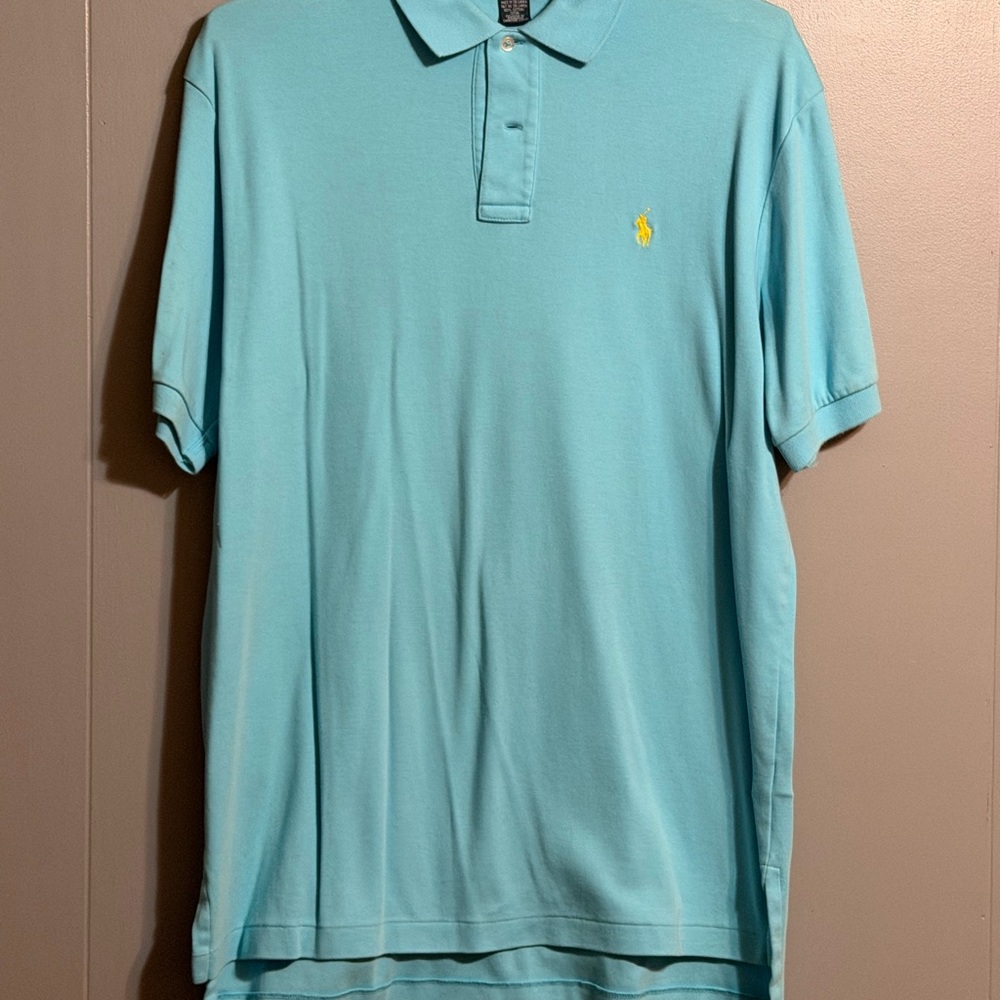 Ralph Lauren Aqua Polo Shirt
